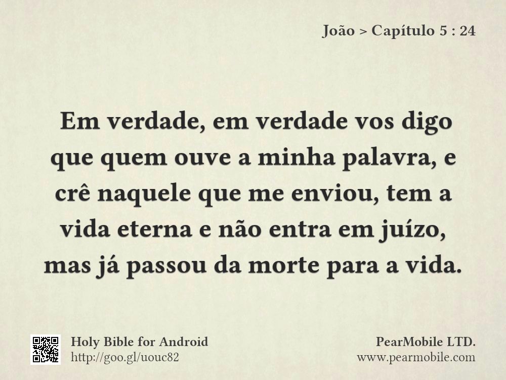 João, Capítulo 5:24